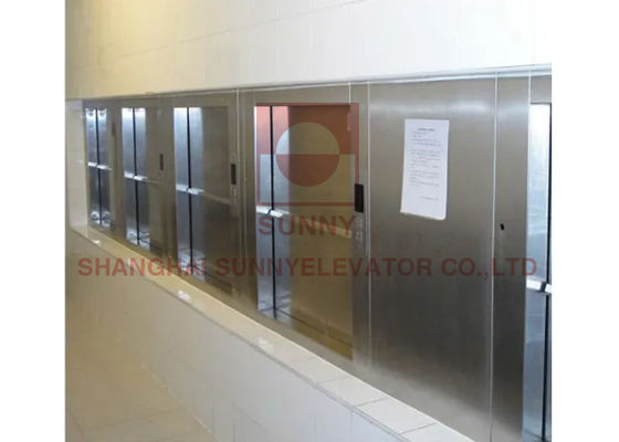 Spiegel, der Dumbwaiter-Aufzug-Aufzug 750lbs VVVF eleganten tragbaren ätzt