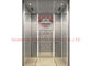 Eleganter Wohnheim-Aufzug Rose Golds 320kg Roomless mit öffnender Mitteltür