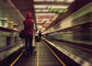 Wirtschaftliche horizontale flache Flughafen-Rolltreppe des Supermarkt-1400mm