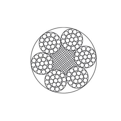 CHINA Ungalvanized Steel Wire Rope 6x19+IWR, 1570-1870MPa, 3-46mm, For Lifting & Dragging, High Breaking Load Anbieter