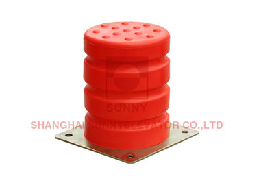 Rote SONNIGE Aufzugs-Ersatzteil-Sicherheits-Komponenten PU-Puffergröße 14 - 16 Millimeter
