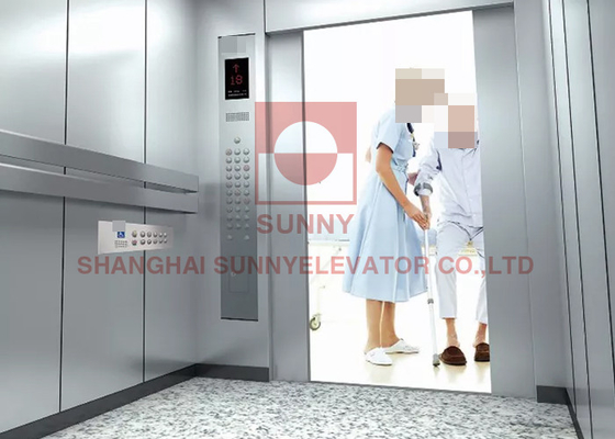 Aufzug des Krankenhaus-4.0m/s für geduldiges medizinisches Bahren-Bett 2000kg