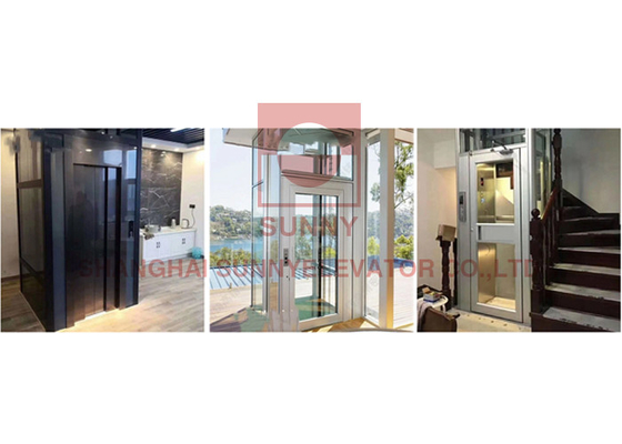 Aluminium Haus Passagier Billiges Haus Aufzug 320kg 400g 450kg