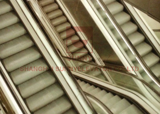 35 Laufwerksart Innenpassagier-Rolltreppen-Edelstahl-Handlauf des Grad-VVVF