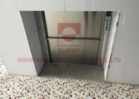 100-500 kg Platz sparen Restaurant Lebensmittel Dumbwaiter Aufzug Edelstahl