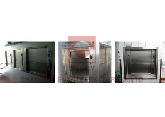 100~500kg Restaurant Küche Essen Schlauchspüler Lift Feight Lift Lift Für Hotel