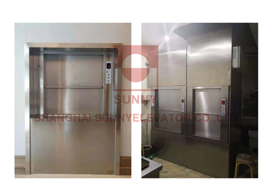 0.4m/S Küche Lebensmittel Dumbwaiter Aufzug mit VVVF Frequenzmodulationstechnologie