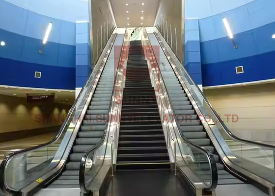3000 mm Fahrhöhe Einkaufszentrum Rolltreppe SN-VF800/0.5-30 mit 118KN Nettogewicht