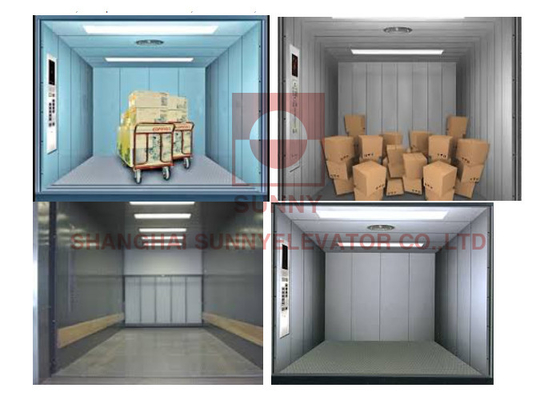 1000 kg-5000 kg Industrielagerlift Führer Schiene Hydraulische Ladung Lift Warenlift Güterlift Ladung Lift Ladung Lift
