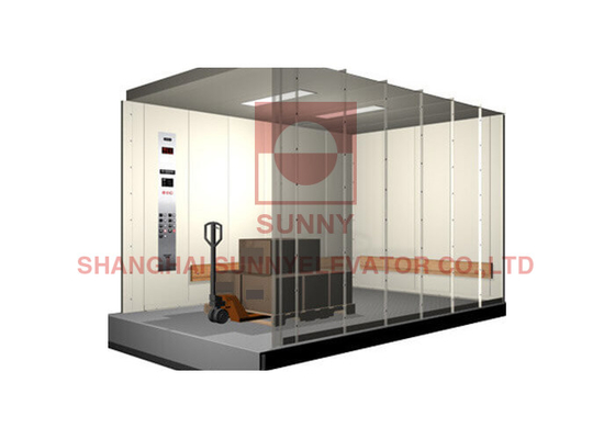 1350KG Standard Design Gemalte Stahl Haare Waren Lift Frachtlift Mit ARD