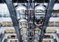 2000mm Pit Depth Mirror Stainless Steel Kapsel-panoramischer Passagier-Aufzug