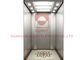 Spiegel-Edelstahl-Haarstrichpassagier-Aufzug mit Plc steuerte Aufzugs-System