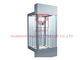 PVC-Boden lamellierte Sicherheitsglas 630KG HERRN Panoramic Elevator Lift
