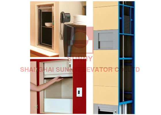 Wechselstrom-Antriebs-Wäscherei-Schacht-Dumbwaiter-Aufzug mit Maschinenraum