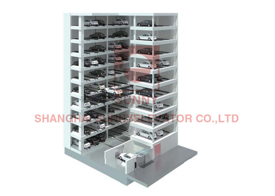 CER, mechanischer automatisierter parkender Aufzug ISO9001 SELBSTPLC programmierbar