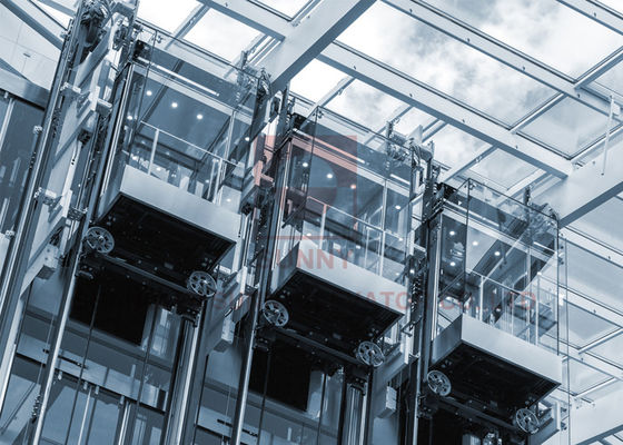 Maschinen-Raum des Edelstahl-1.75m/S abzüglich Passagier-des Aufzugs des Aufzugs-6